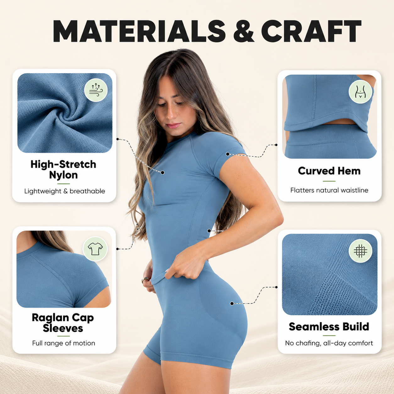Women's 2-Piece Seamless Set