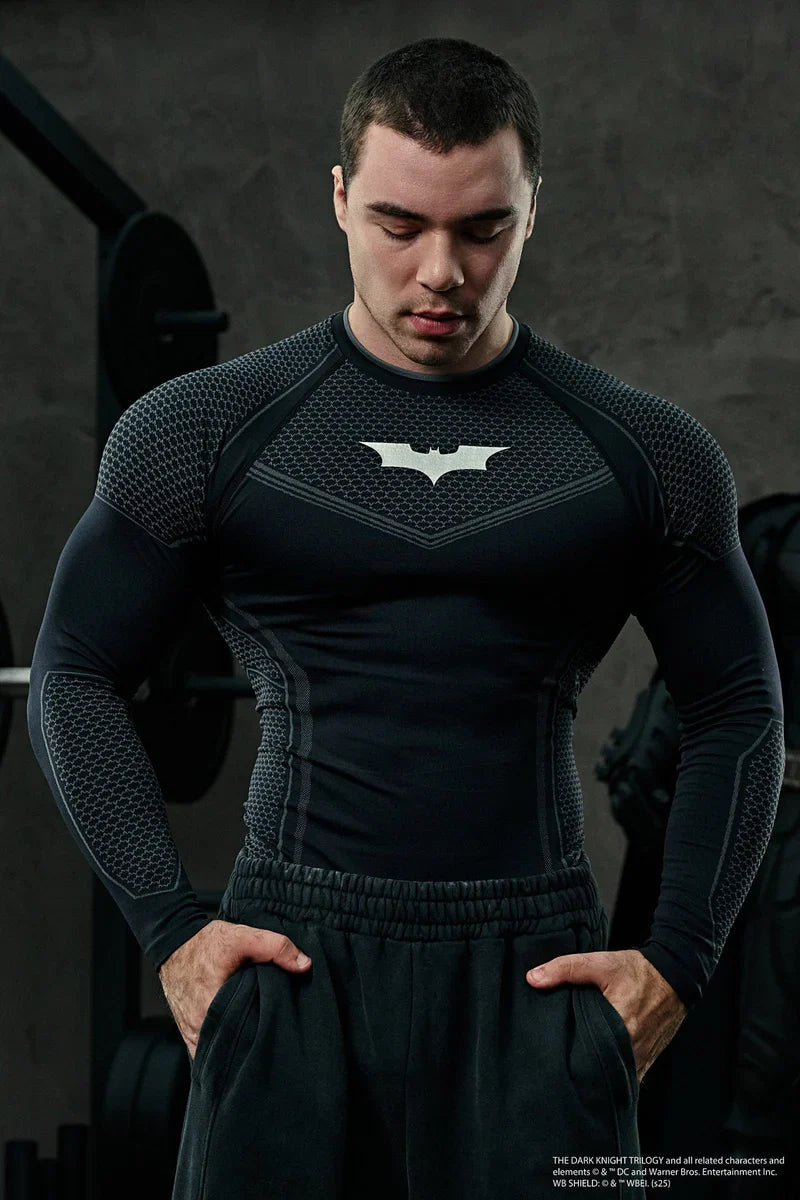 YLA Batman Compression Longsleeves